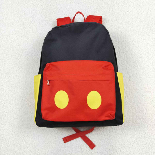 BA0184  Cartoon Mouse Print Girls Backpack