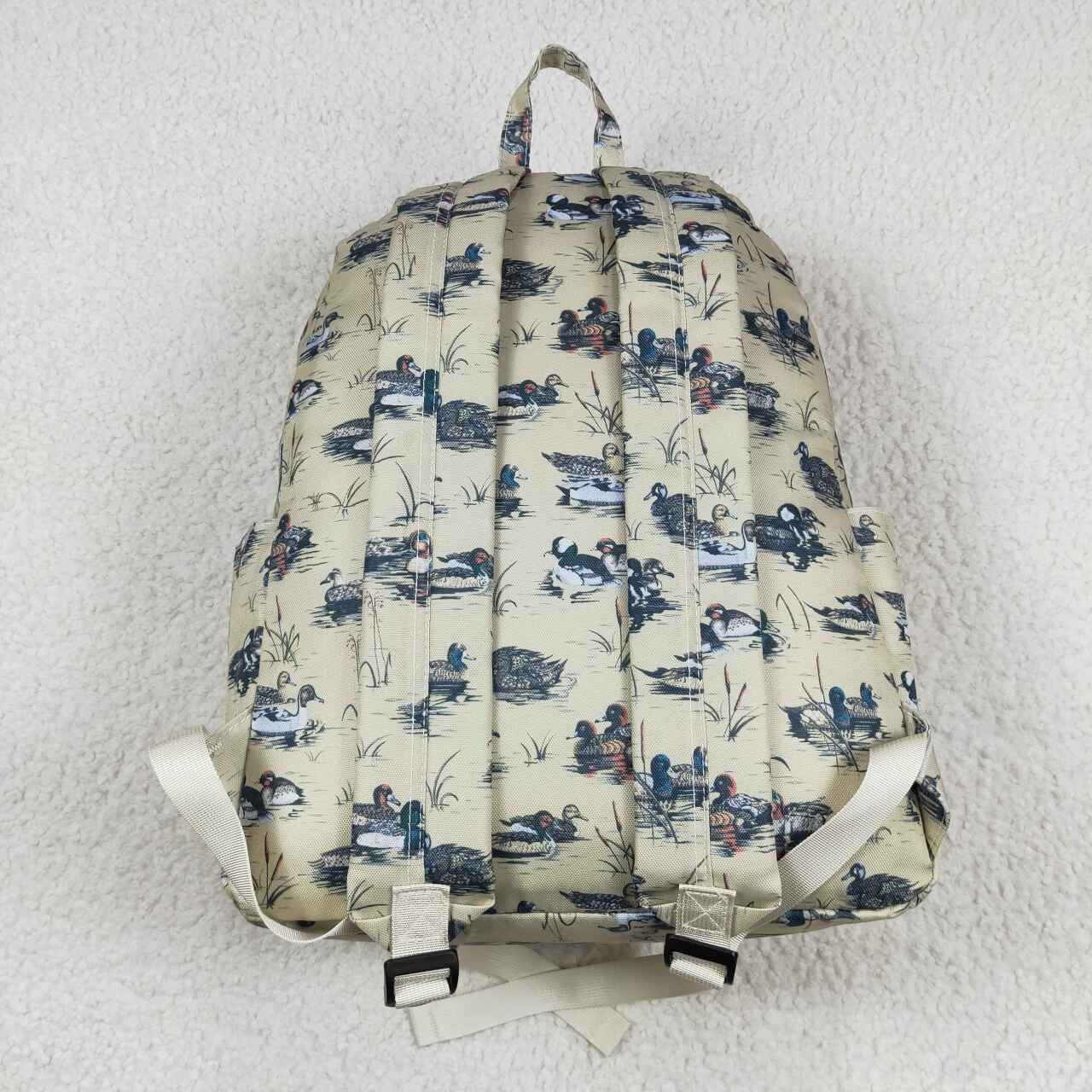 BA0198  Duck Print Hunting Backpack Kids Bags