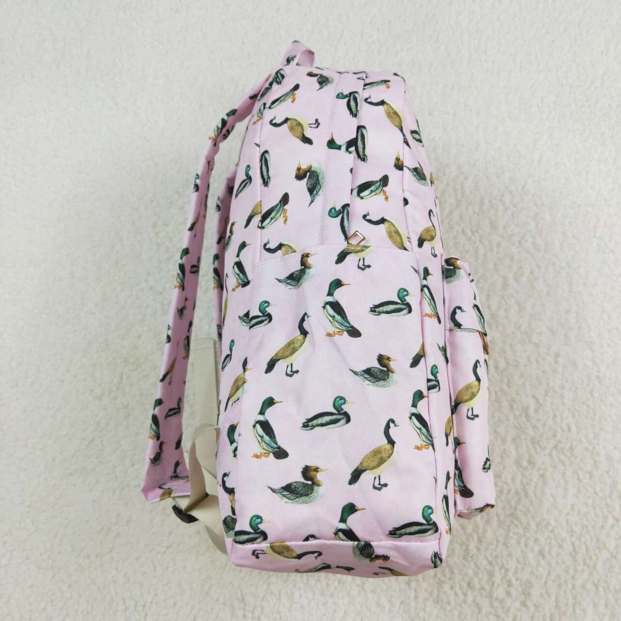 BA0203  Duck Pink Print Girls Backpack Hunting Bags