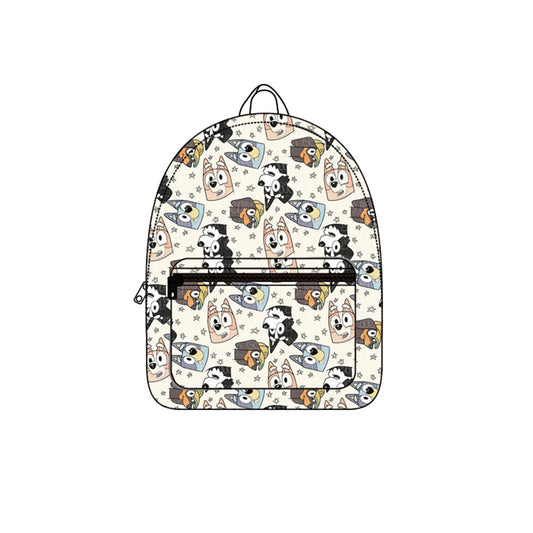 (Pre-order) BA0224  Cartoon Dog Stars Print Backpack Kids Bags