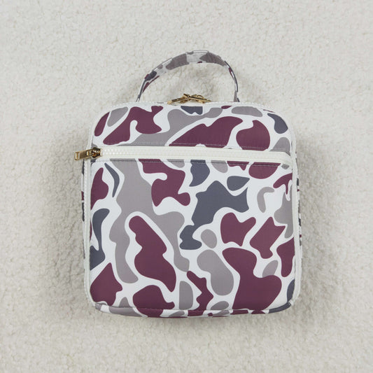 BA0227 Camo Print Lunch Boxes Picnic Thermal Bags