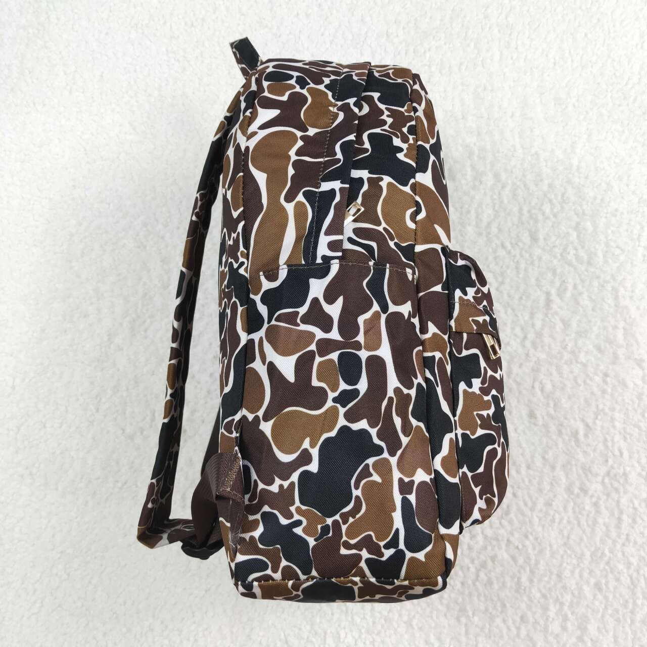 BA0236 Brown Camo Print Backpack Kids Hunting Bags