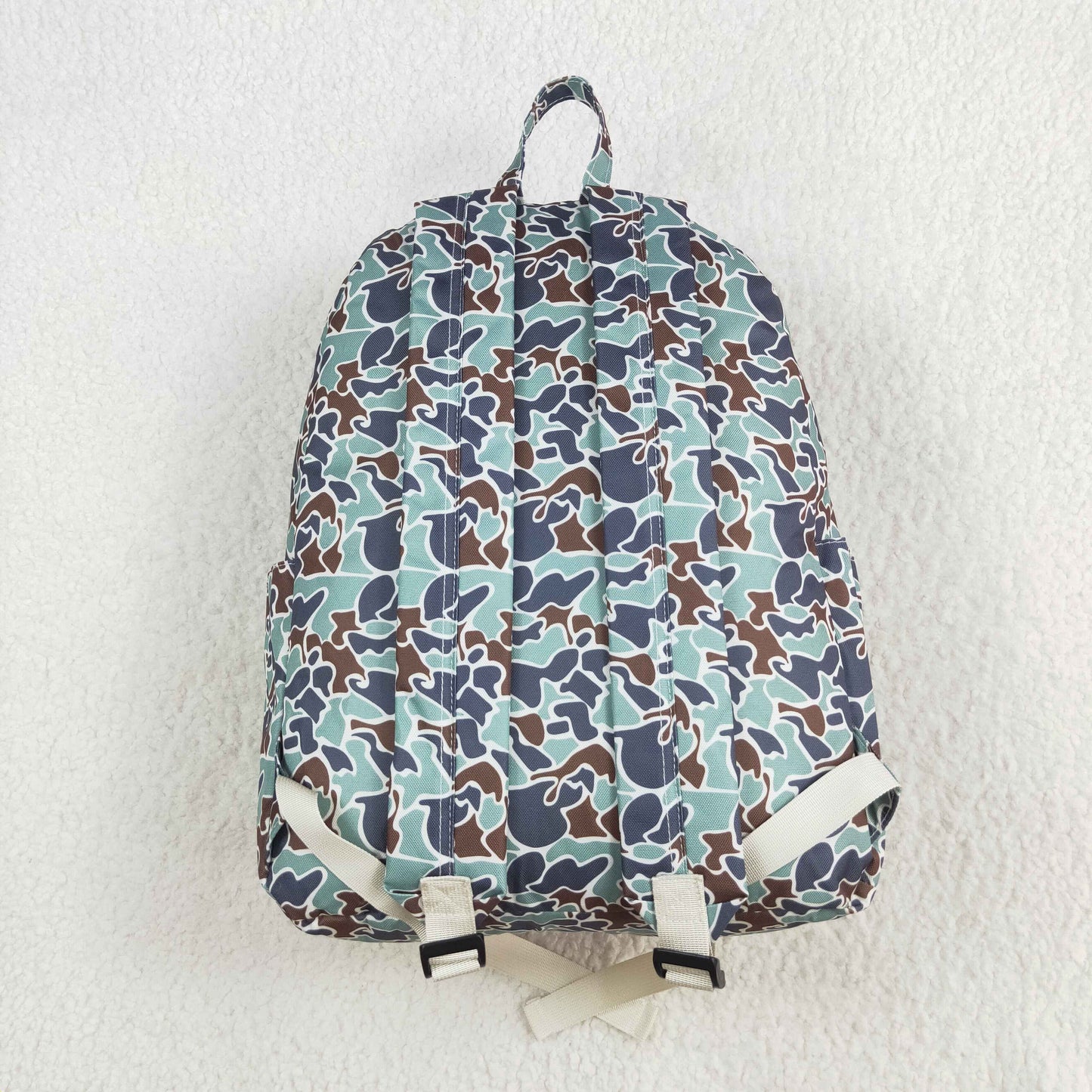 BA0261 Green Camo Print Backpack Kid Hunting Bags