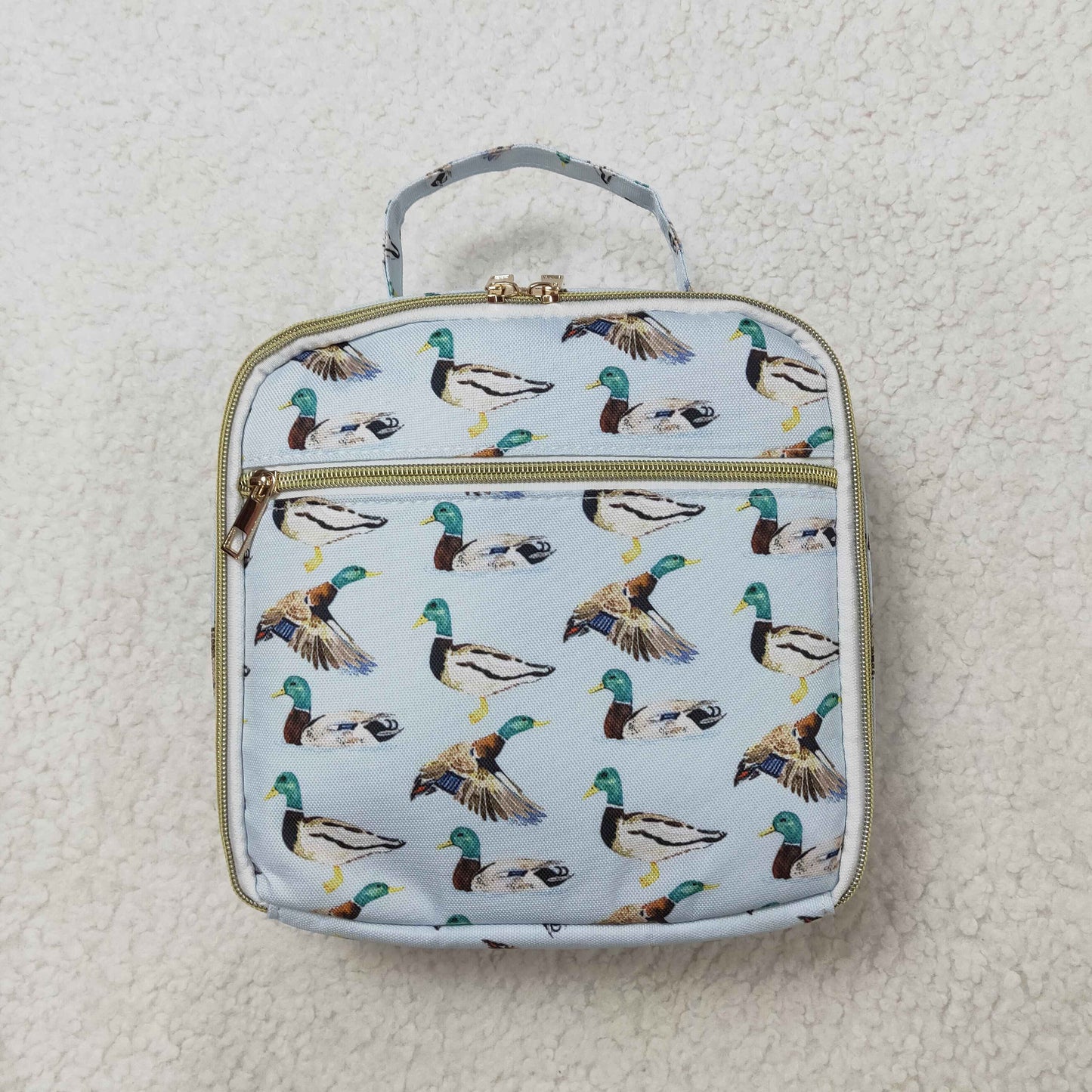 BA0276 Duck Print Lunch Boxes Picnic Thermal Bags