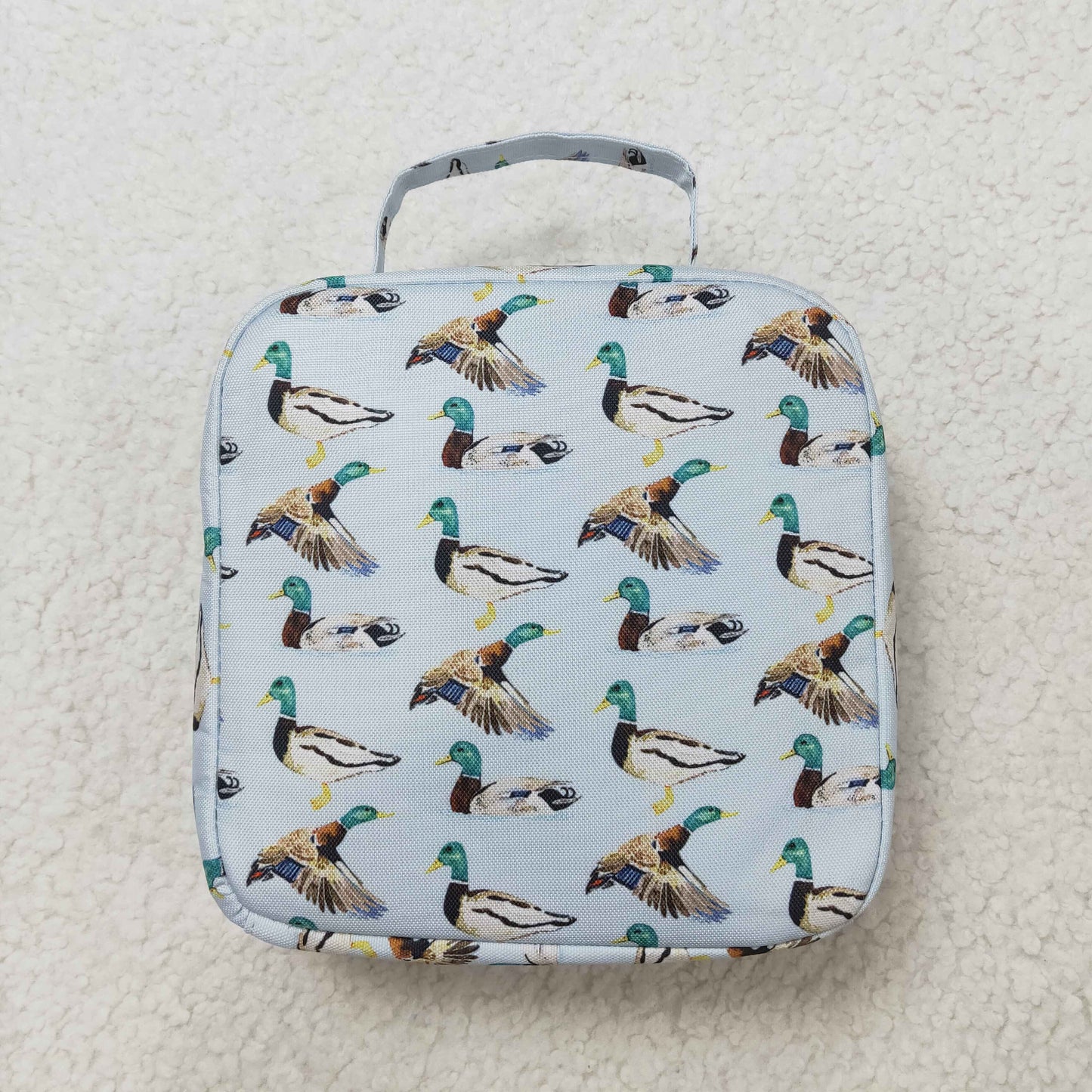 BA0276 Duck Print Lunch Boxes Picnic Thermal Bags