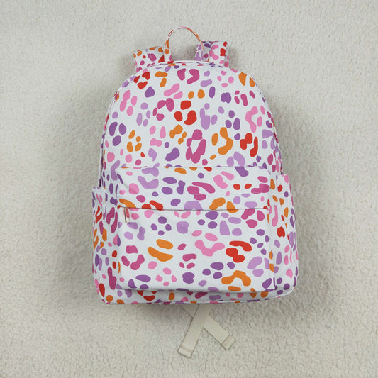 USA-Shop BA0307 Pink Leopard Print Backpack Girls Bags