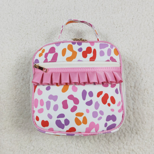 USA-Shop BA0309 Pink Leopard Print Lunch Boxes Picnic Thermal Bags