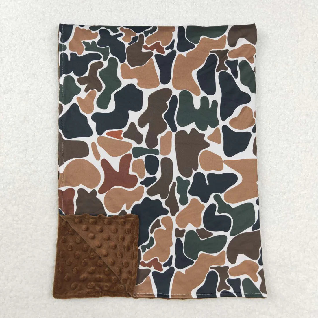 7 Colors Camo Print Baby Sibling Blanket