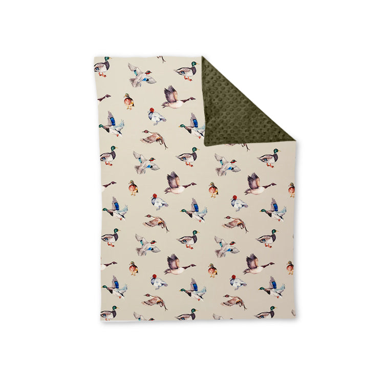 (Pre-order) BL0173 Duck Print Baby Blanket