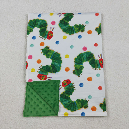 BL0202 HUNGRY CATERPILLAR Print Baby Blanket