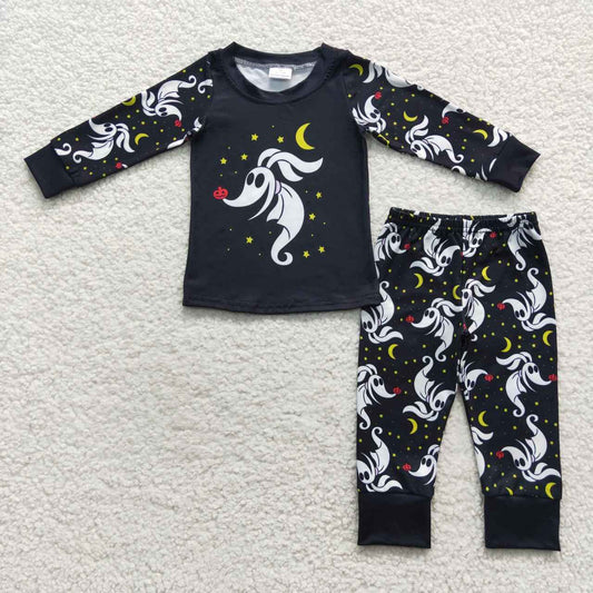 BLP0187 Kids black cartoon movie Halloween pajamas