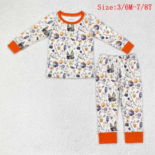 BLP0460 Halloween Design Boys Pajamas Clothes Set