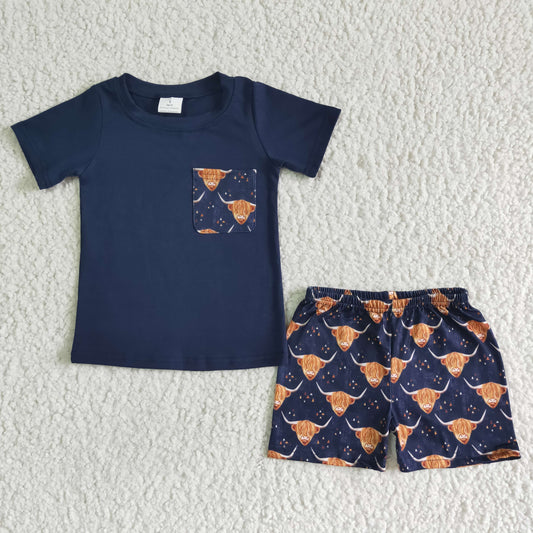 (Promotion)Boys summer outfits BSSO0035