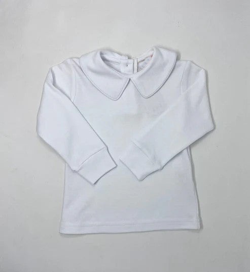 (Pre-order)BT0820 White Color Boys Fall Tee Shirts Top