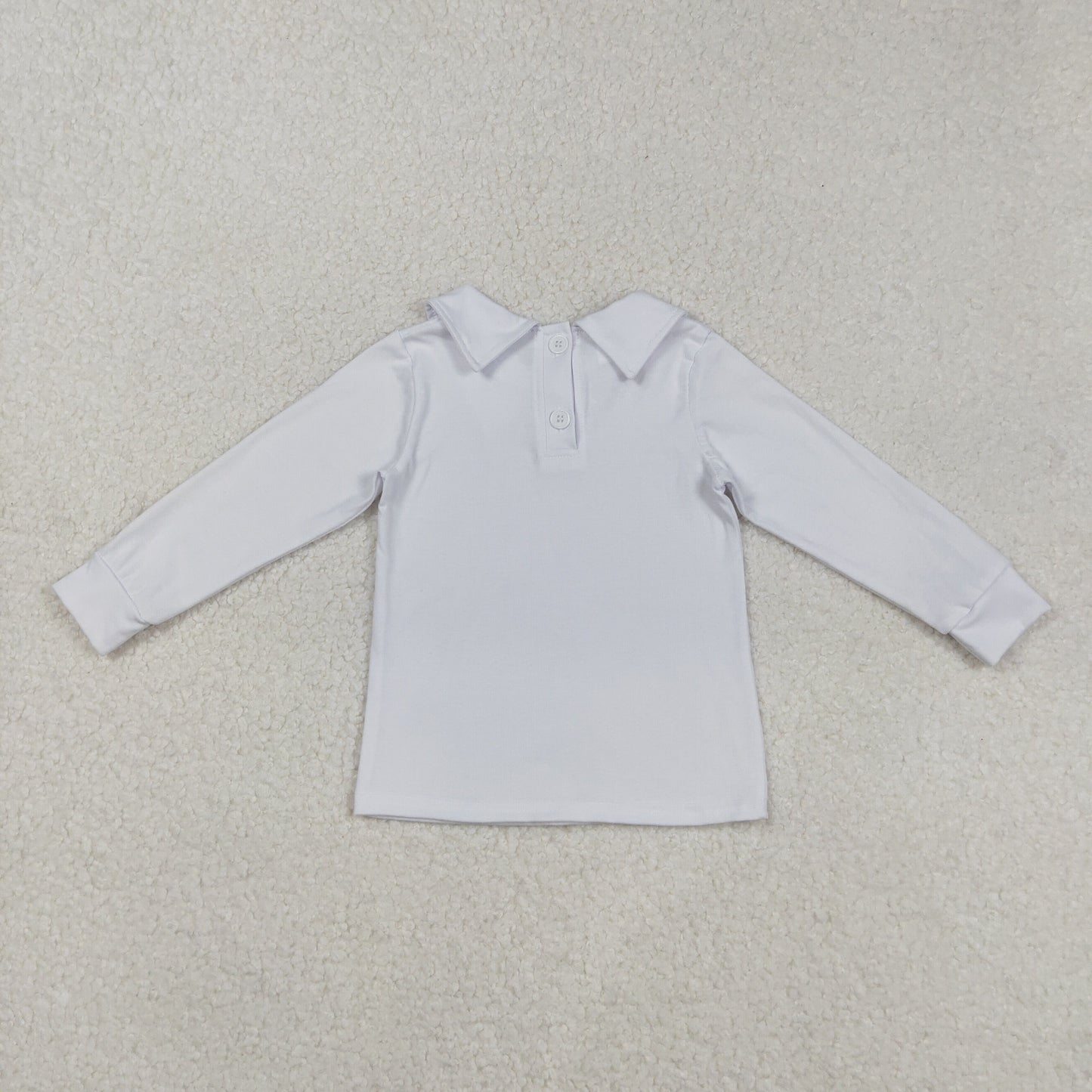 BT0820 White Color Boys Fall Tee Shirts Top