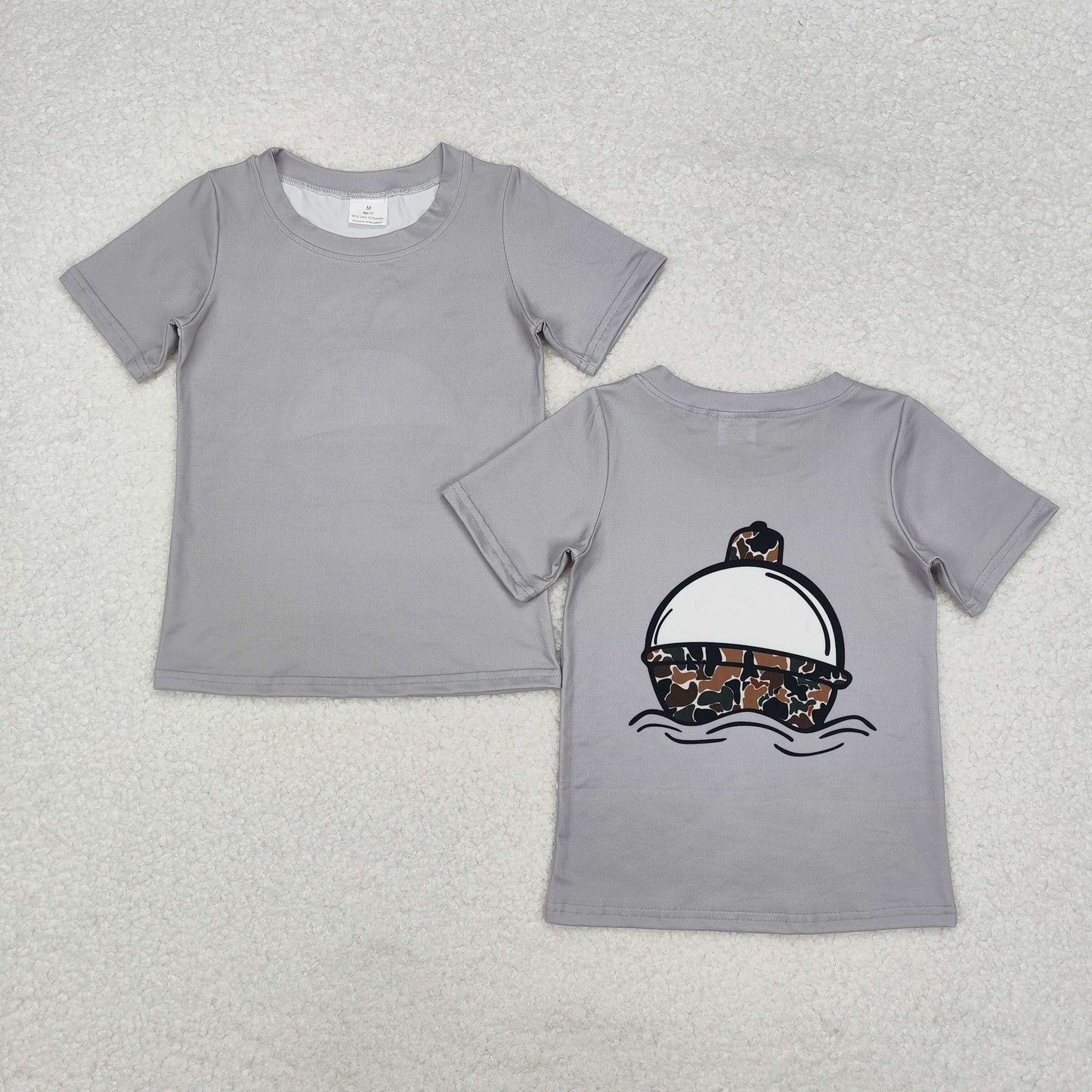 7 Colors Hunting Print Boys Summer Tee Shirts  Top Brothers Wear