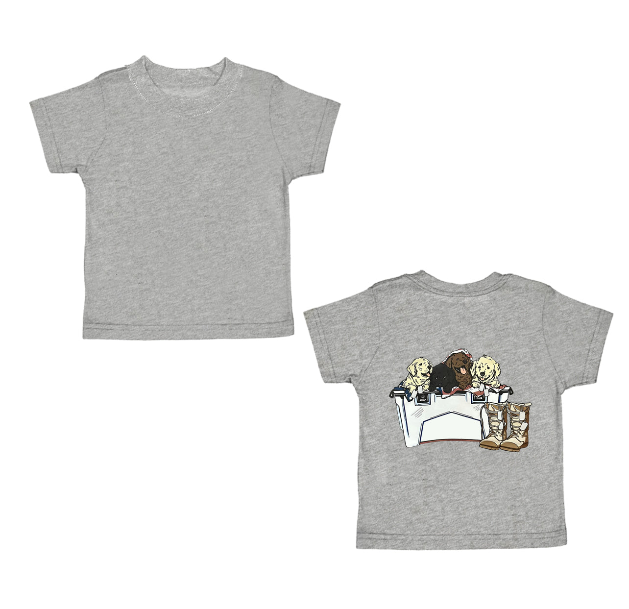 (Pre-order)BT0965 Dogs Print Boys Tee Shirts Top