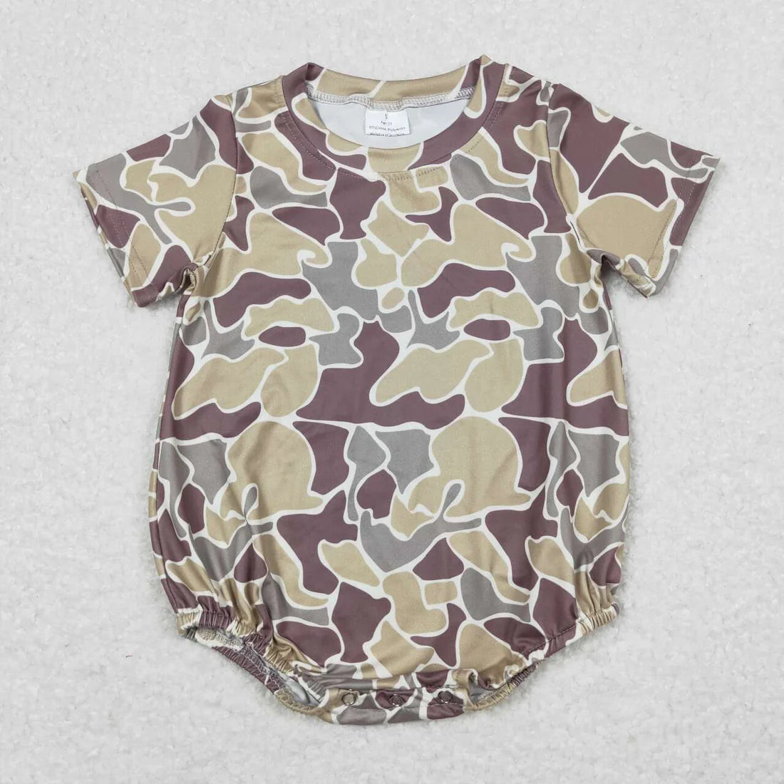 4 Colors Camo Print Baby Summer Romper Sibling Hunting Styles