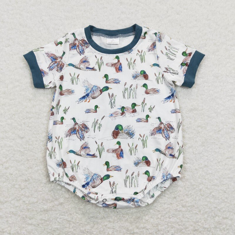 Duck Print Sibling Summer Matching Clothes