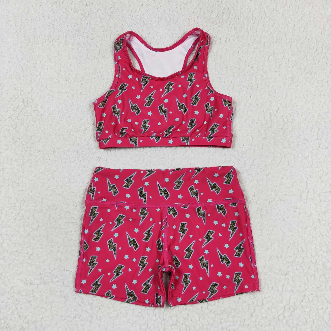 8 Colors Girls Summer Clothes Set Sisters Wear