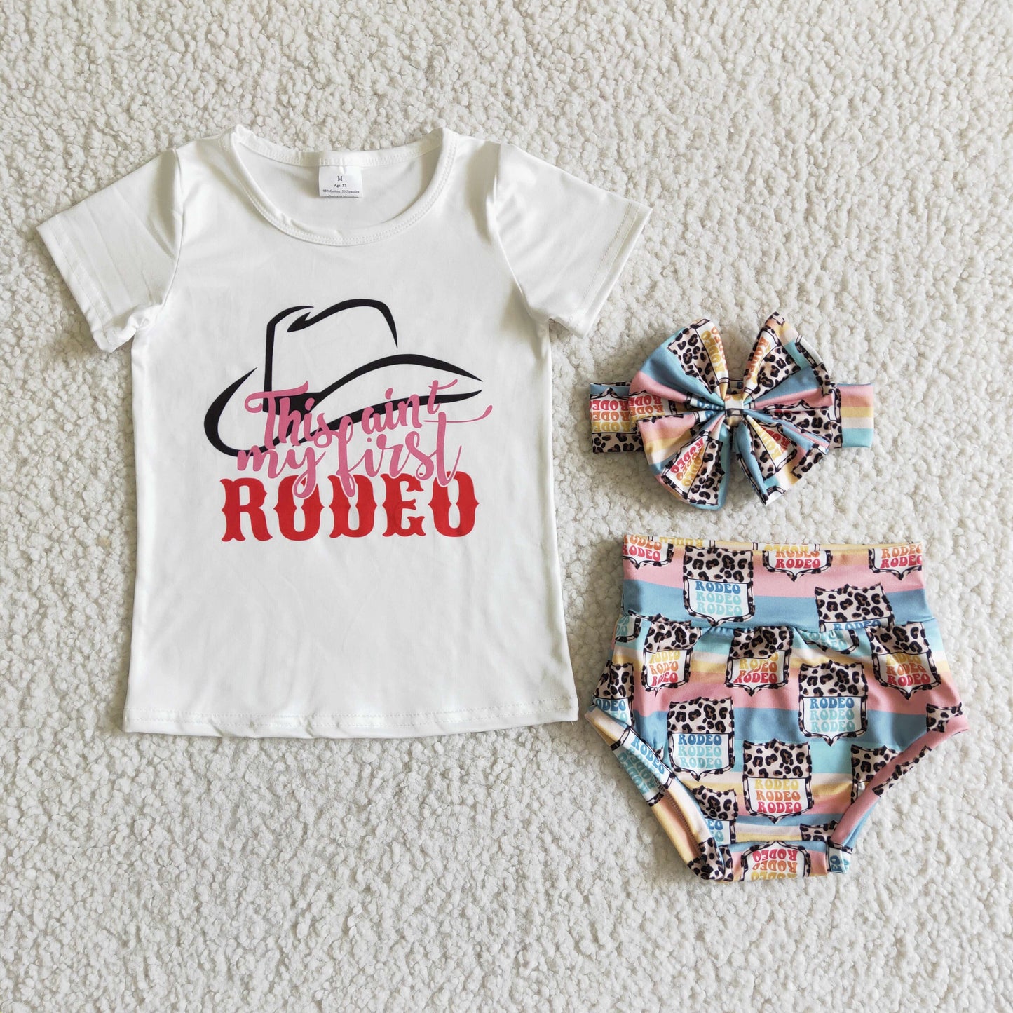 (Promotion)Rodeo Cowgirl Western bummie outfits GBO0023