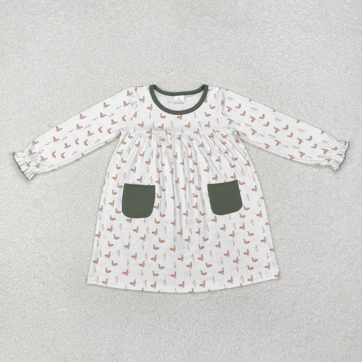 Duck Print Sisters Matching Clothes