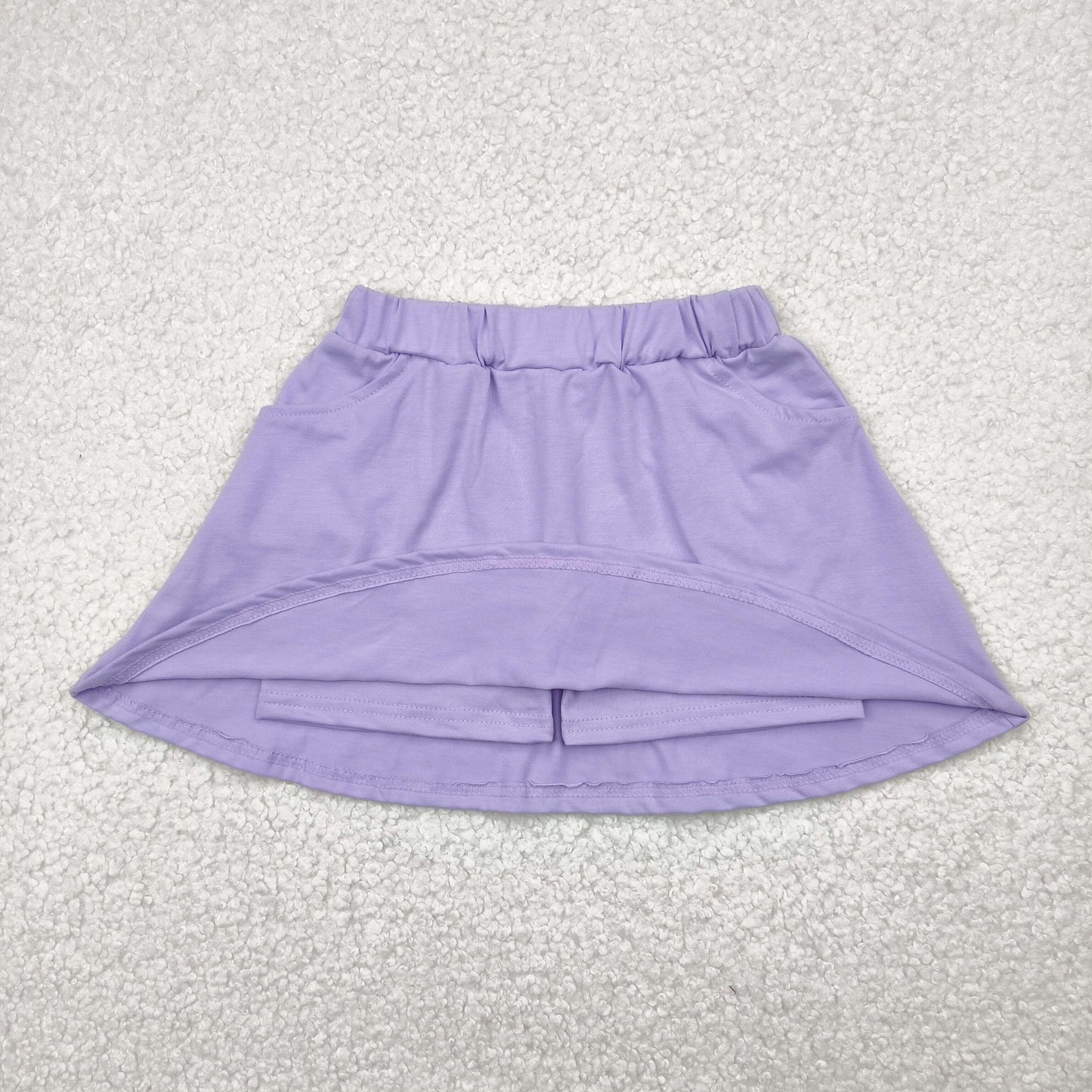 GLK0067 Purple Color Girls Bottom Skirts Shorts