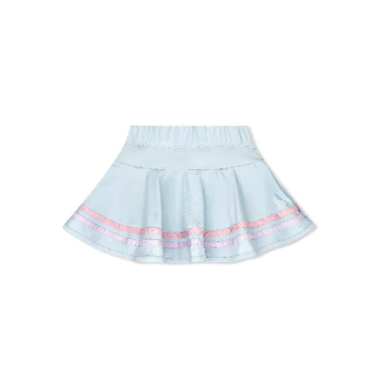 (Pre-order)GLK0192 Light Blue Color Girls Summer Bottom Yoga Skirts