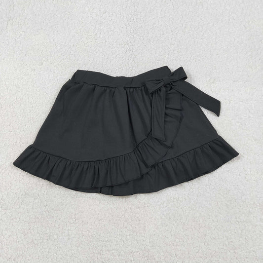 GLK0218 Black Color Girls Summer Bottom Yoga Skirts Shorts