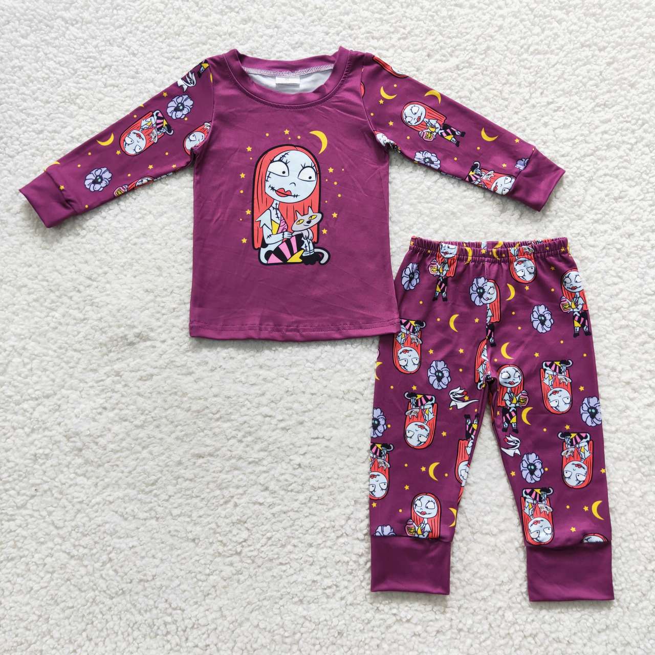 GLP0460 Kids wine cartoon movie Halloween pajamas