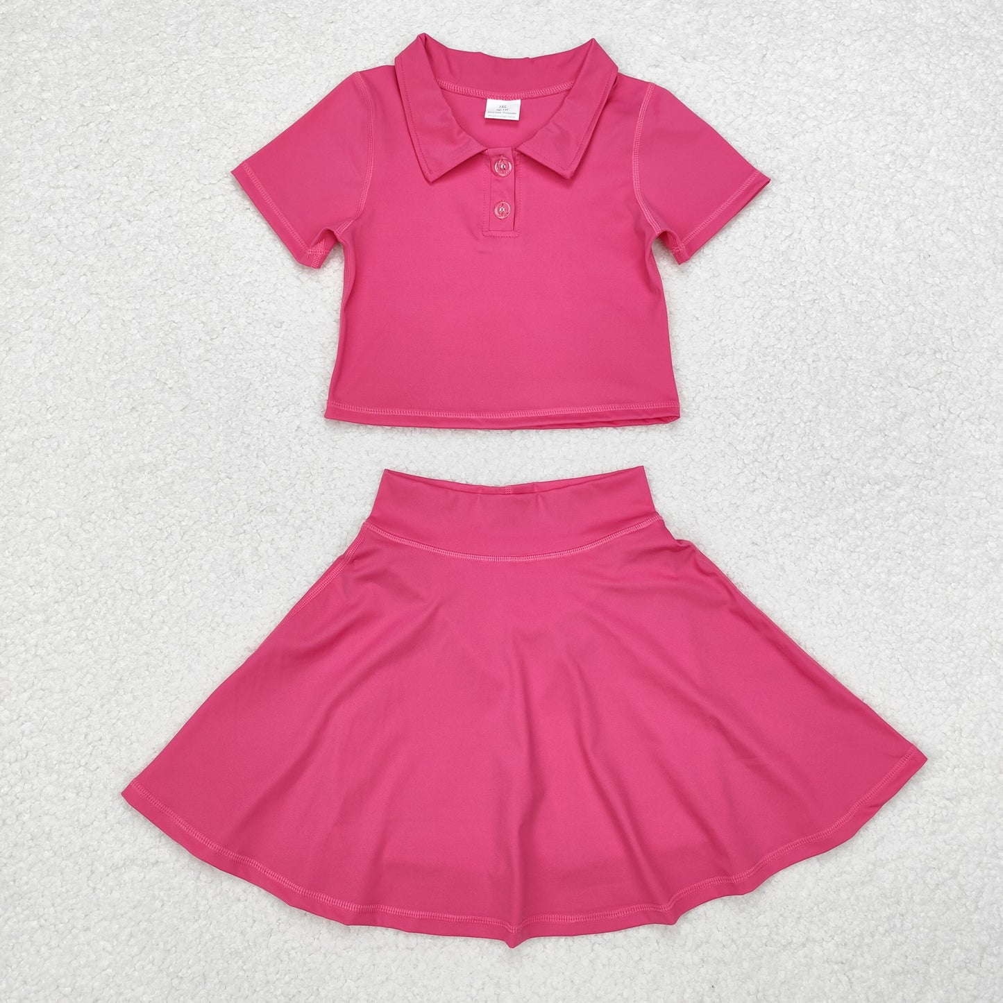 Hotpink Color Girls Athletic Clothes