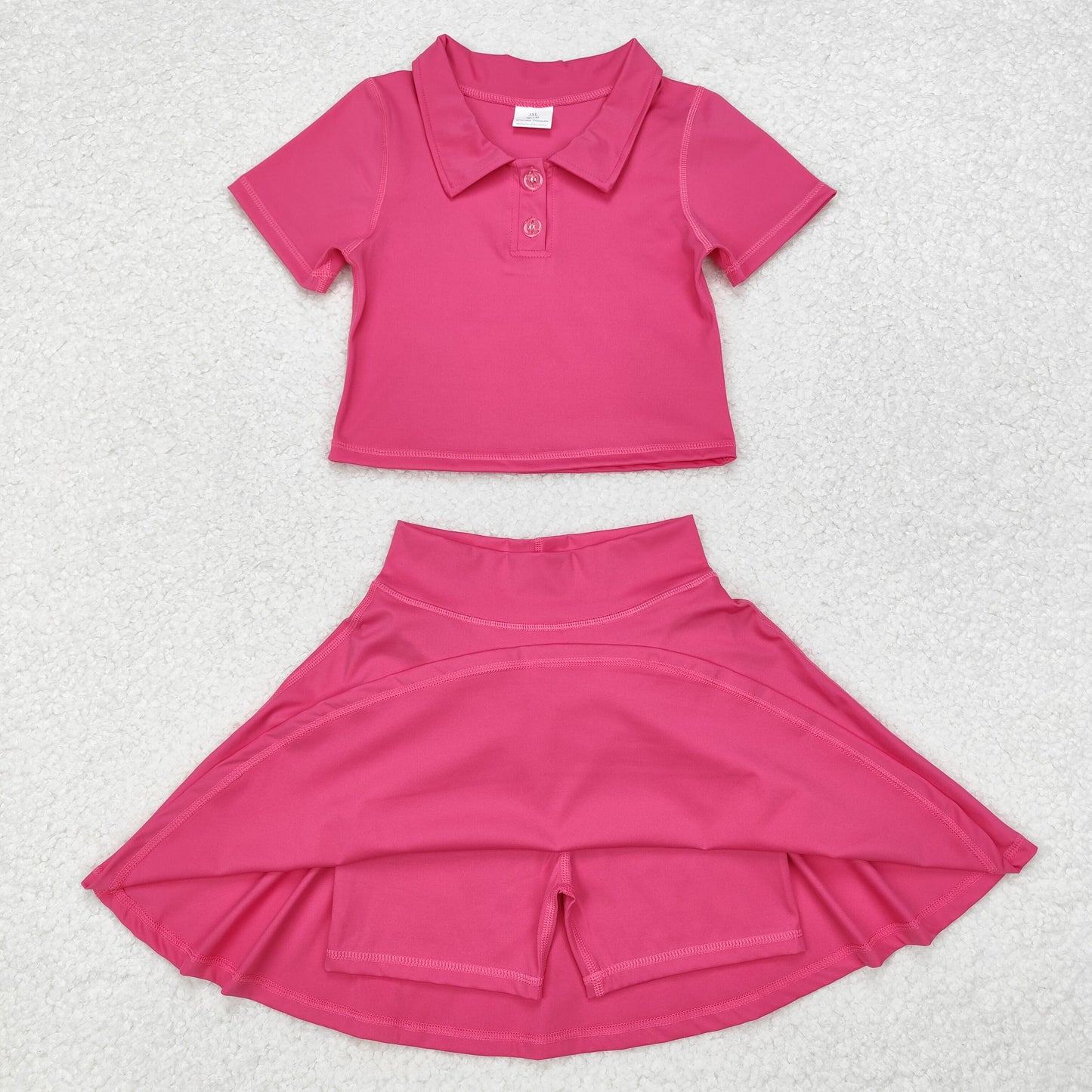 Hotpink Color Girls Athletic Clothes