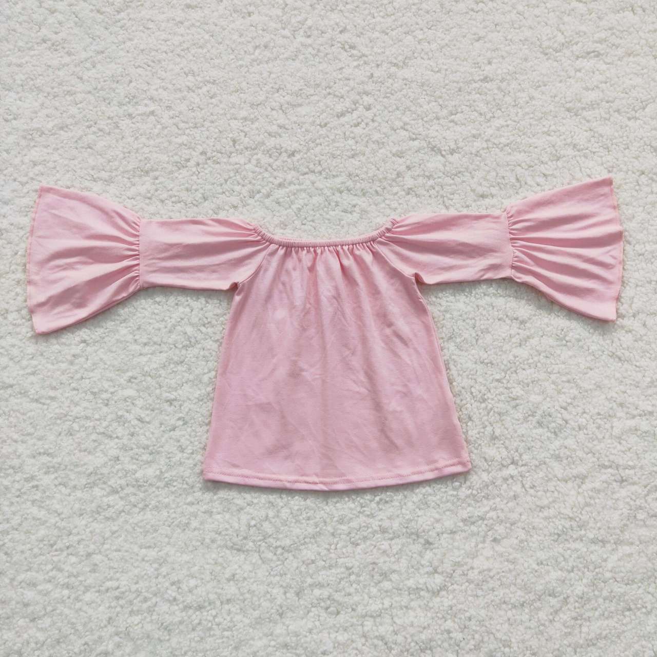 GT0223 Girls pink cotton top