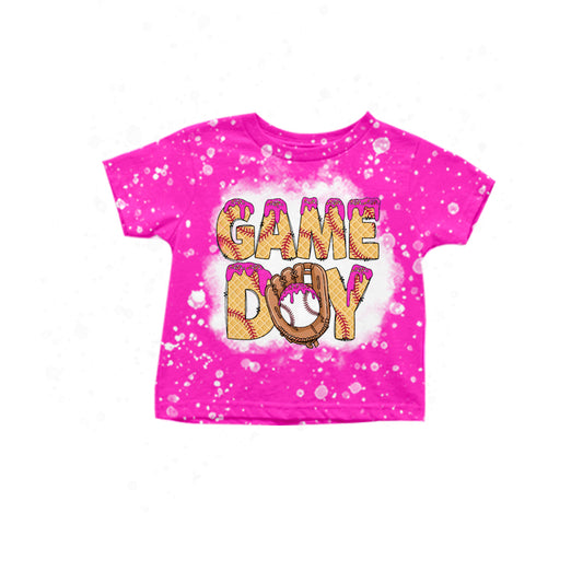 (Pre-order)GT1013 GAME DAY Ice Cream Girls Summer Tee Shirts Top