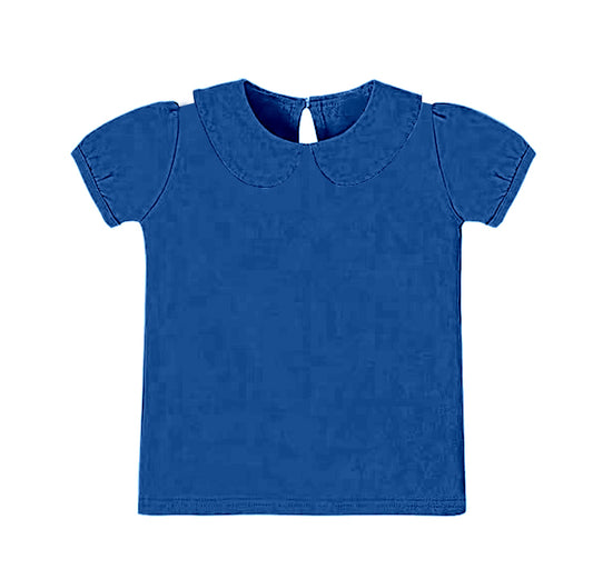 (Pre-order)GT1302 Blue Color Girls Yoga Tee Shirts Top