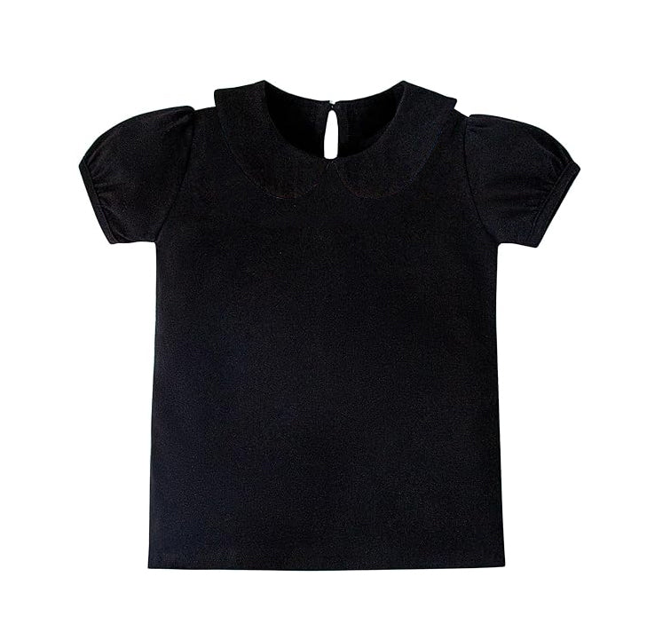 (Pre-order)GT1304 Black Color Girls Yoga Tee Shirts Top