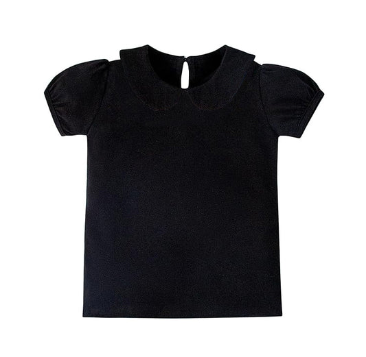 (Pre-order)GT1304 Black Color Girls Yoga Tee Shirts Top
