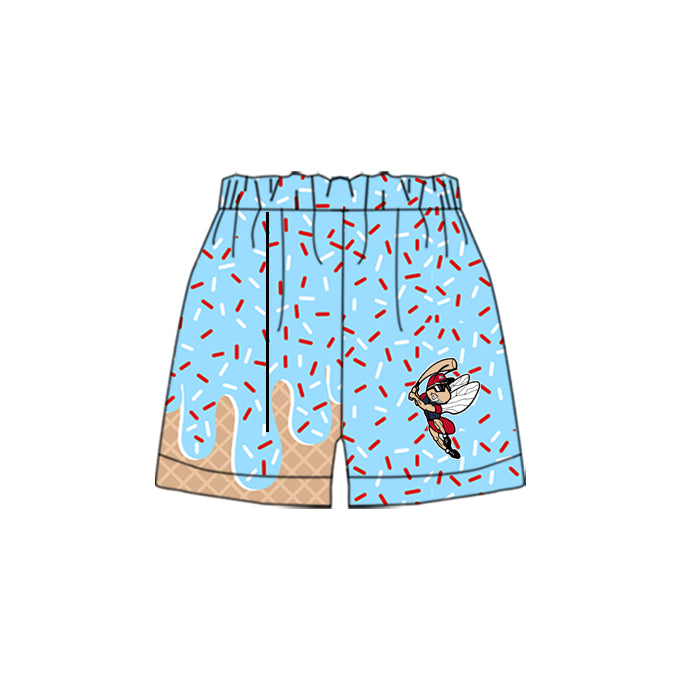 (Split Order Preorder) Deadline March.24 Team's SOUTH GEORGIA GNATS Print Kids Bottom Shorts