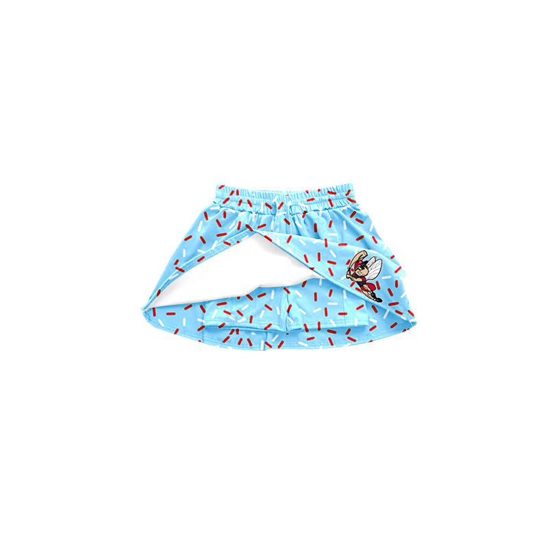 (Split Order Preorder) Deadline March.24 Team's SOUTH GEORGIA GNATS Print Girls Bottom Skirts Shorts