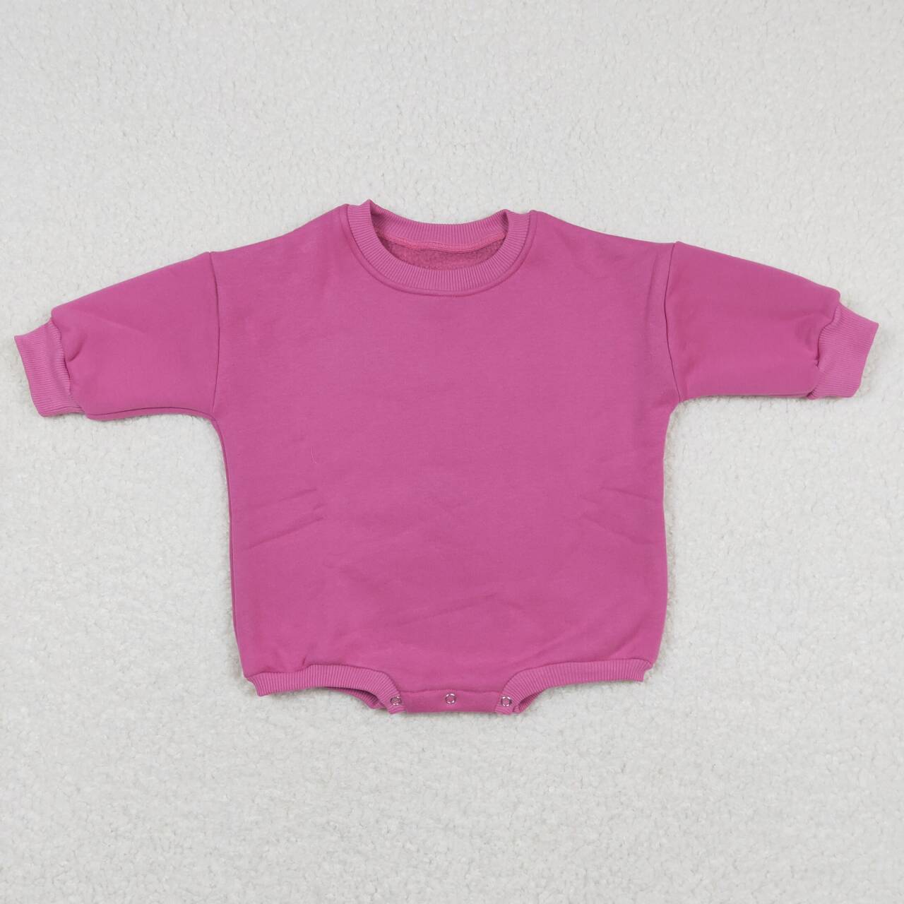 8 Colors Cotton Long Sleeve Baby Sweatshirt 0-3T Romper