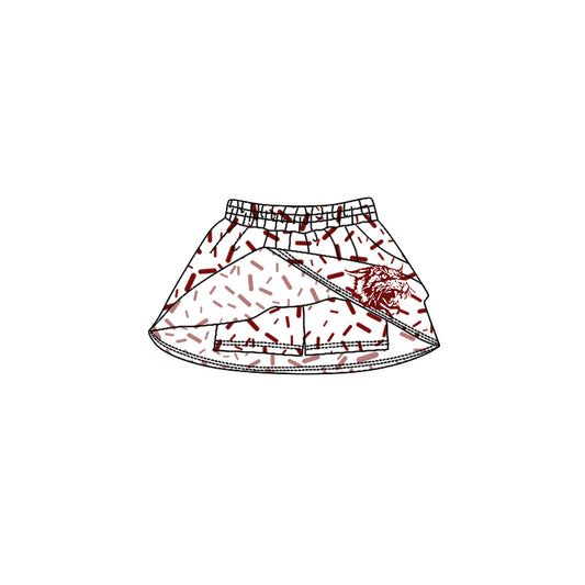 (Custom Design Preorder MOQ 5 Each Item) Team's Littlefield Sprinkles Print Summer Bottom Skirts Shorts Mom and Me Matching Clothes