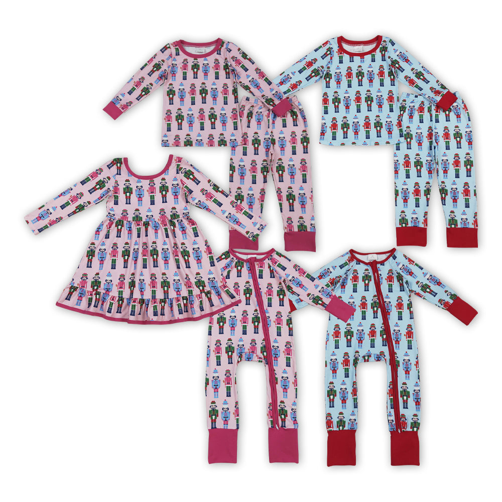 Nutcracke* Soldier Kids Christmas Matching Clothes Sibling Wear