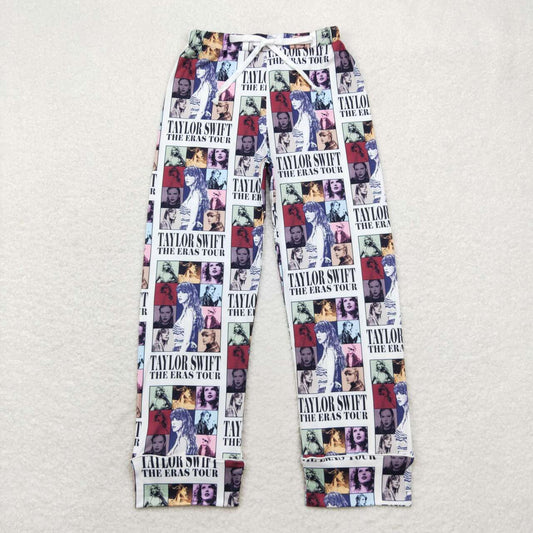 P0560 Singer Swiftie Print Adult Pajamas Pants