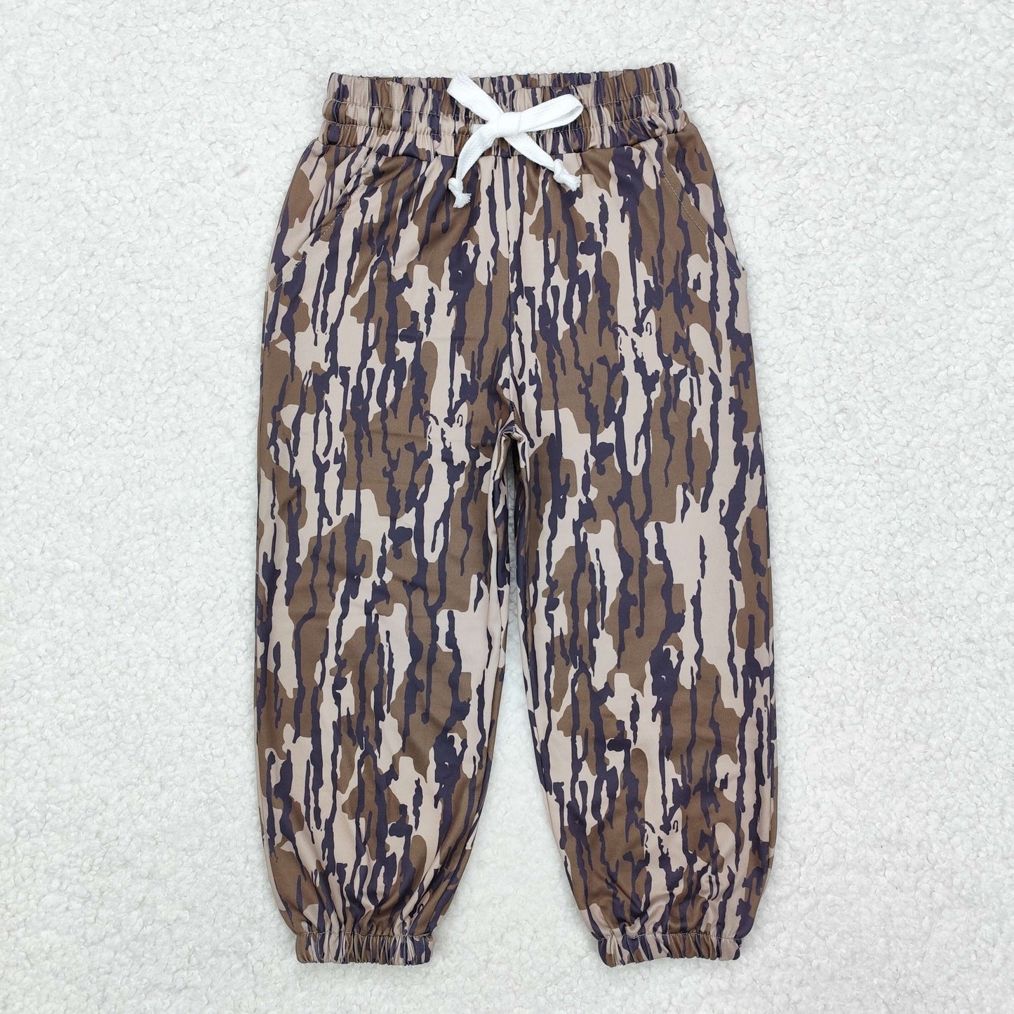 5 Colors Camo Print Kids Pockets Pants Joggers