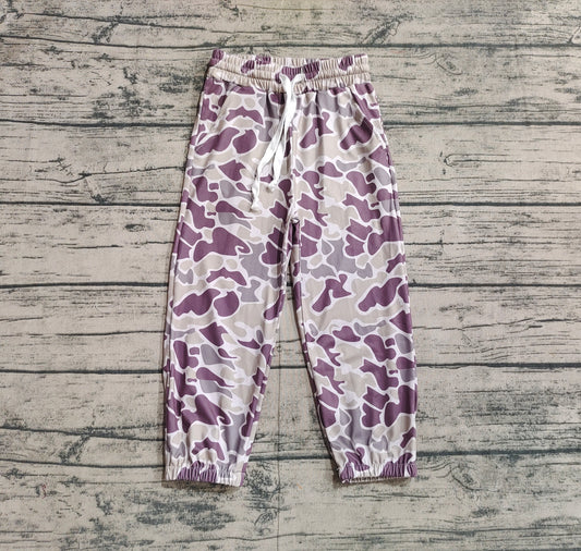 (Pre-order)P0652 Camo Print Kids Jogger Pants