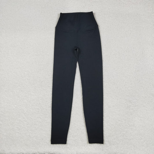 USA-Shop P0763 Adult Black Color Woman Yoga Legging Pants