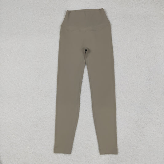 USA-Shop P0764 Adult Taupe Color Woman Yoga Legging Pants