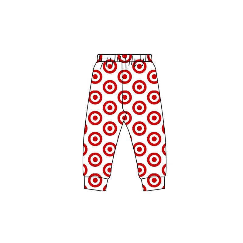 (Pre-order)P0909 Target Print Girls Bottom Pants