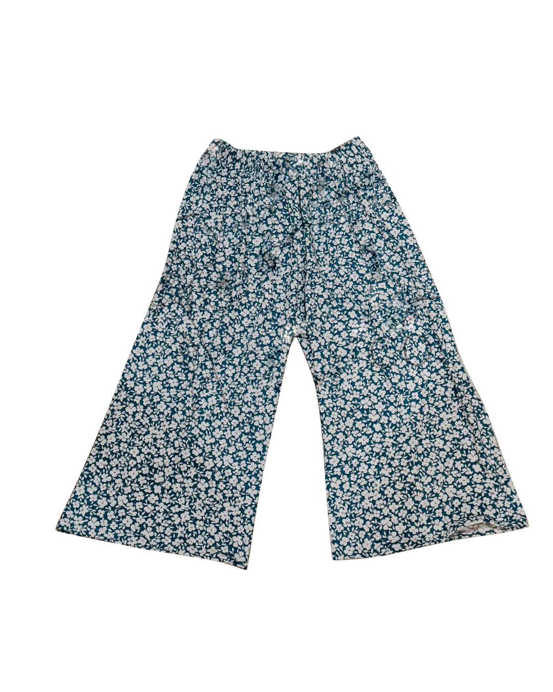 (Pre-order)P0910 Small Flowers Print Girls Bottom Pants