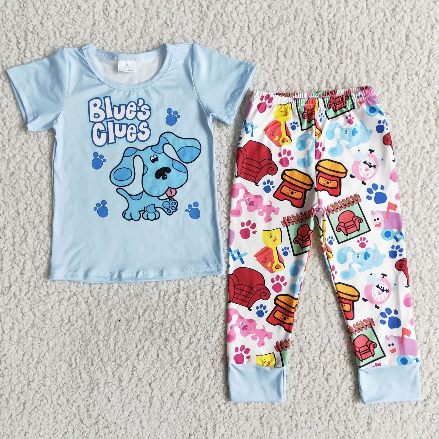 (Promotion)E6-14 Boy's short sleeve pants outfits